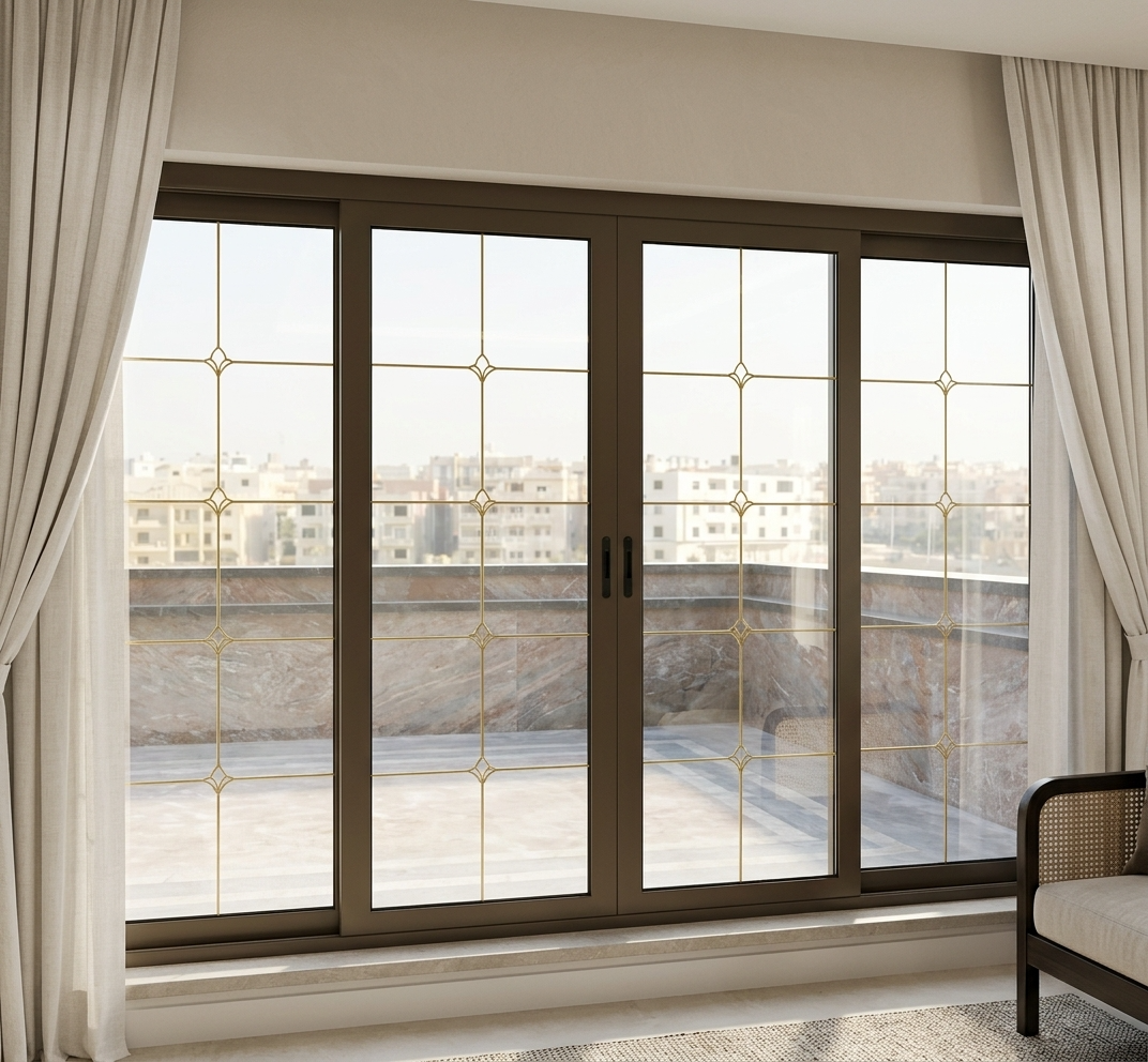 بلكونه جرار الوميتال (غرف او ريسبشن)