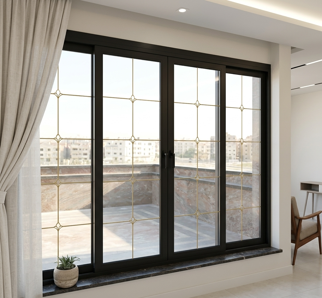 بلكونه جرار الوميتال (غرف او ريسبشن)